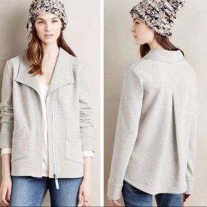 Anthro Sightseer Gray Knit Jacket SaturdaySunday M